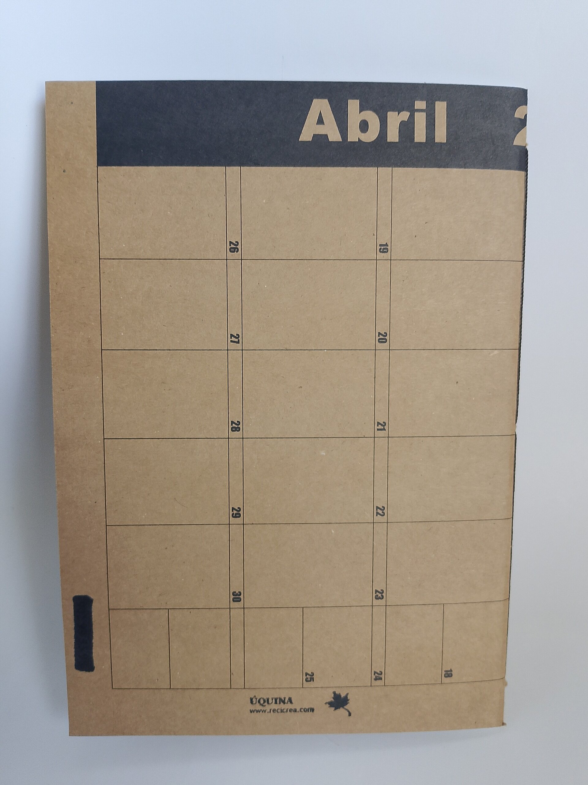 Cuaderno Abril A5 - 2