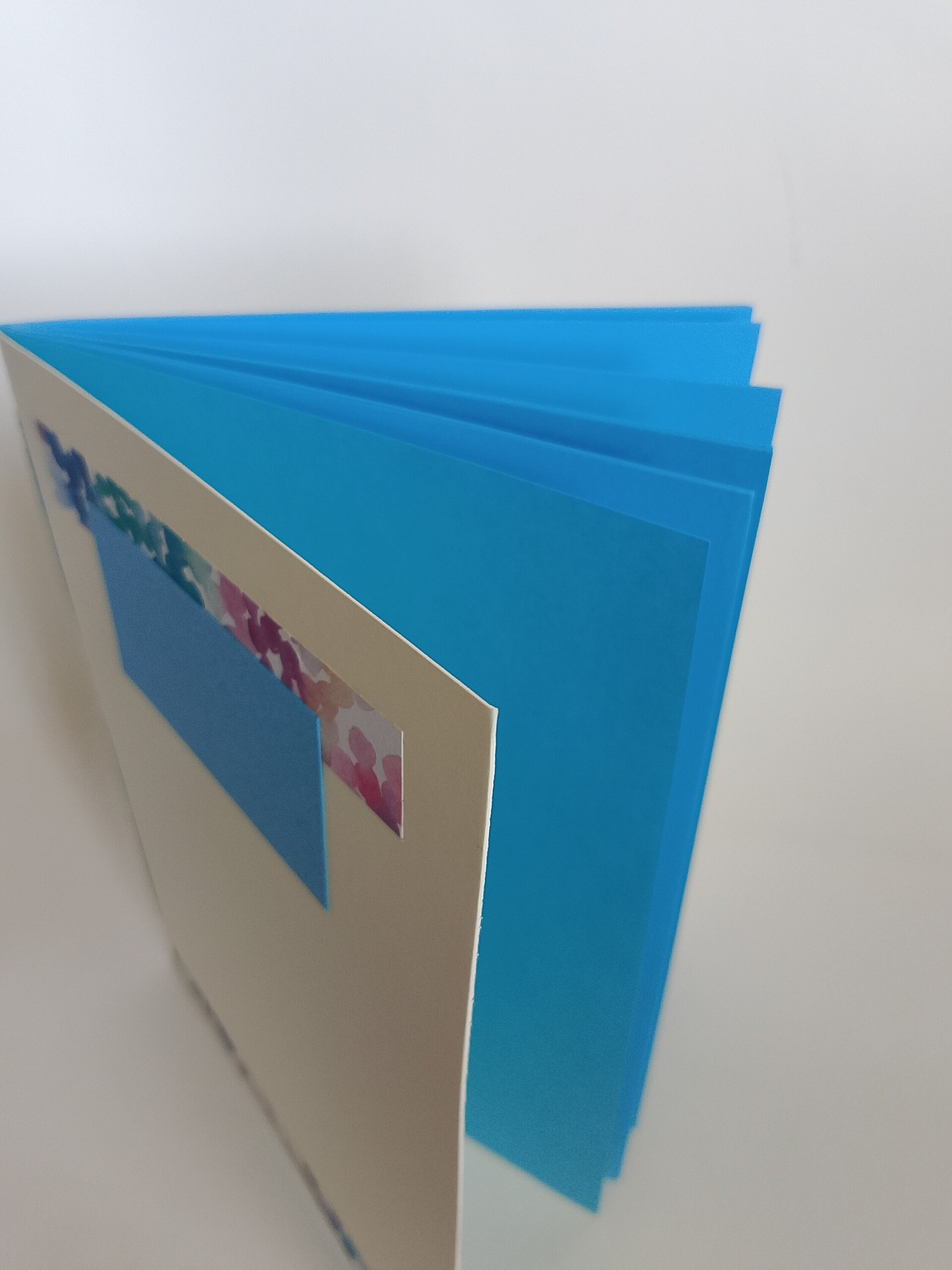 Cuaderno vainilla y azul A5 - 3