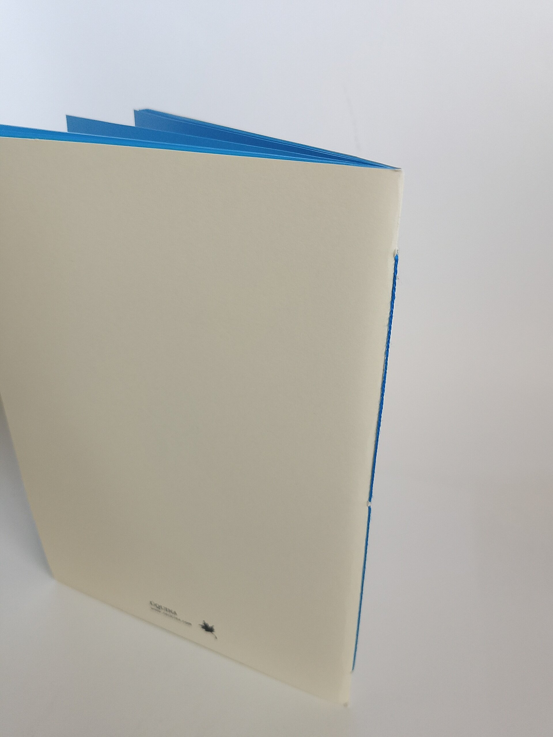 Cuaderno vainilla y azul A5 - 2